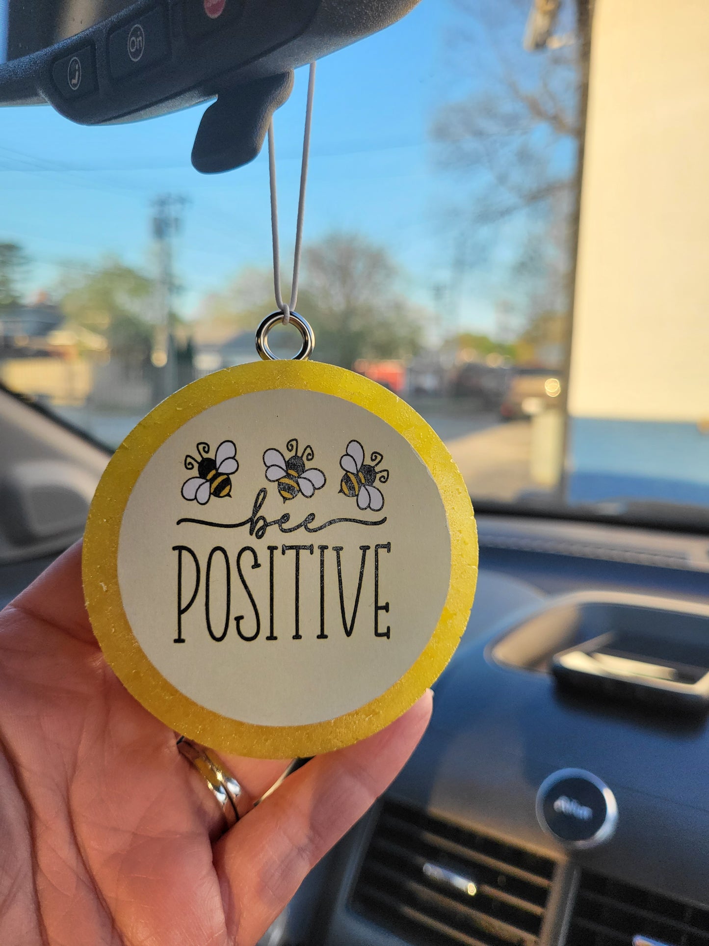 Bee Positive Freshie Car Air Freshener - Maxilu Design Co.
