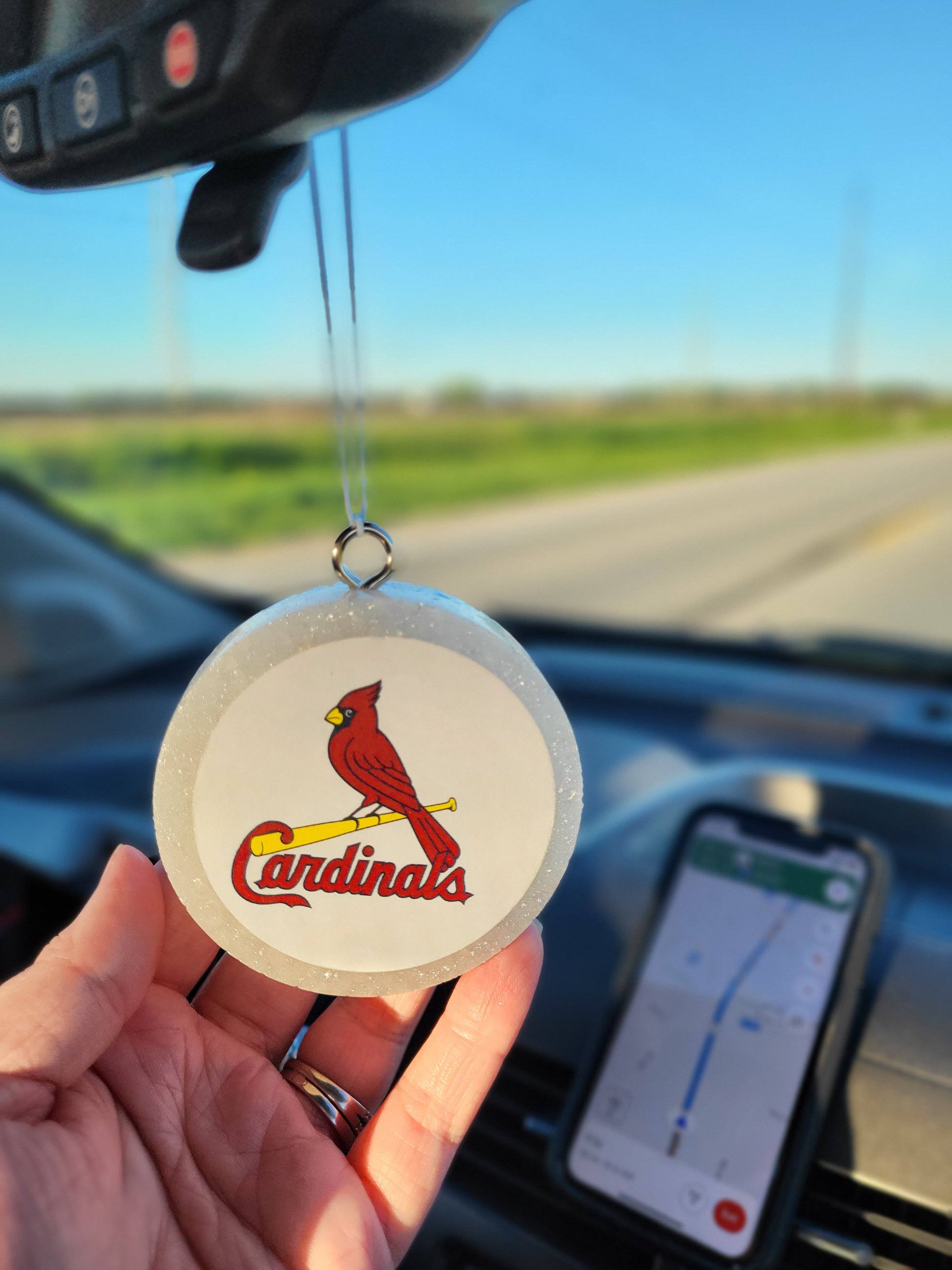 Baseball Freshie Car Air Freshener - Maxilu Design Co.